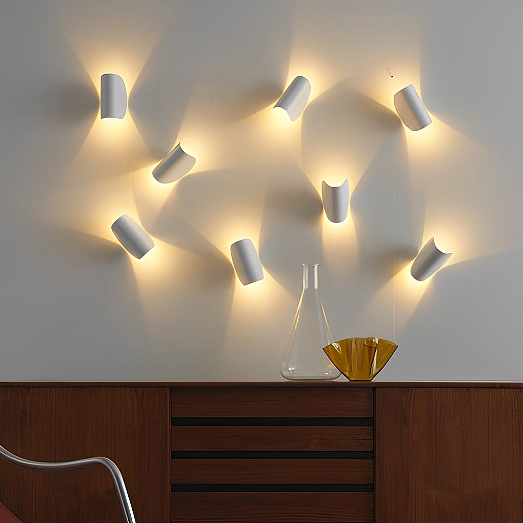 Adjustable Metal LED Wall Sconce Modern Nordic Minimal Design