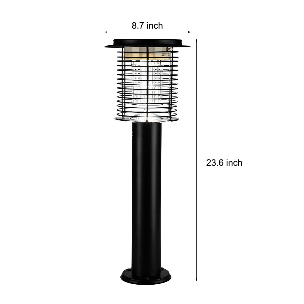 Solar USB Mosquito Killer Lamp - Stainless Steel Outdoor Light