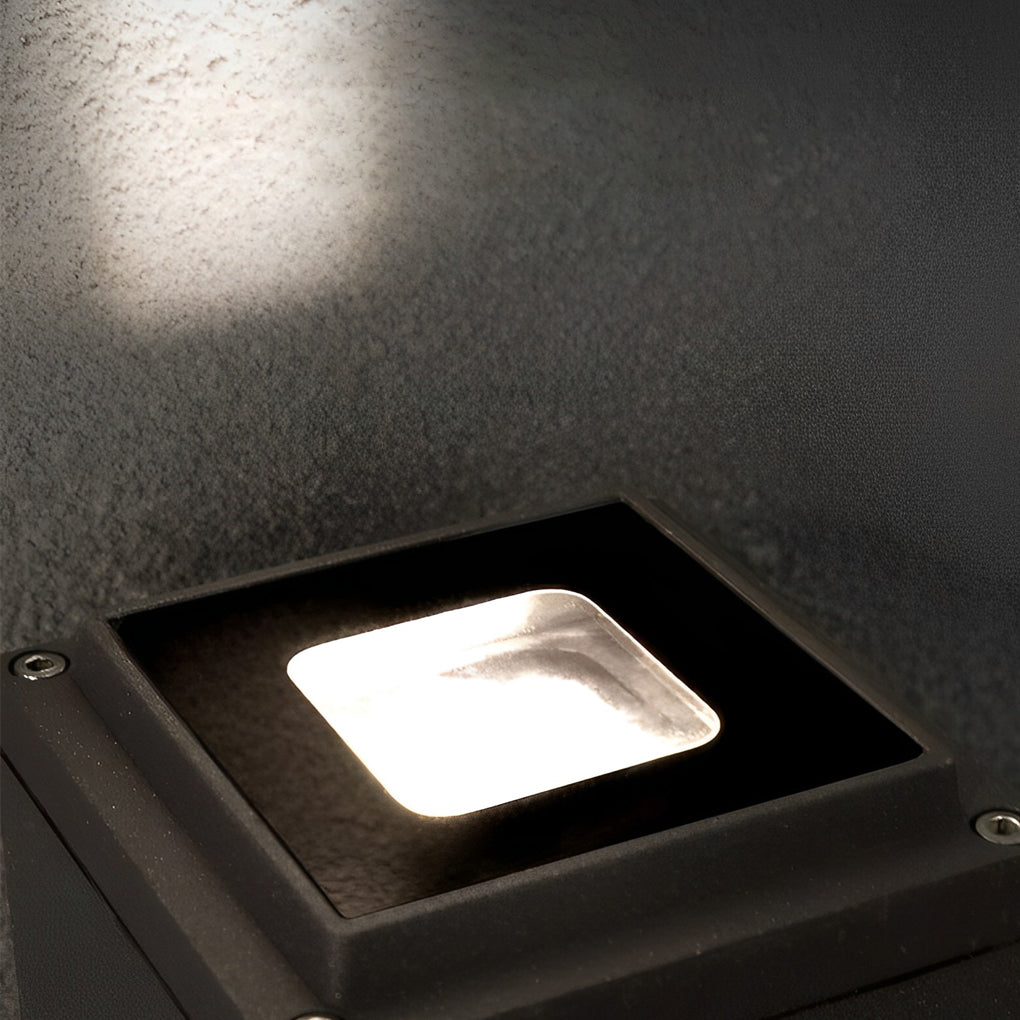 Modern Up Down LED Outdoor Wall Light Waterproof Aluminum