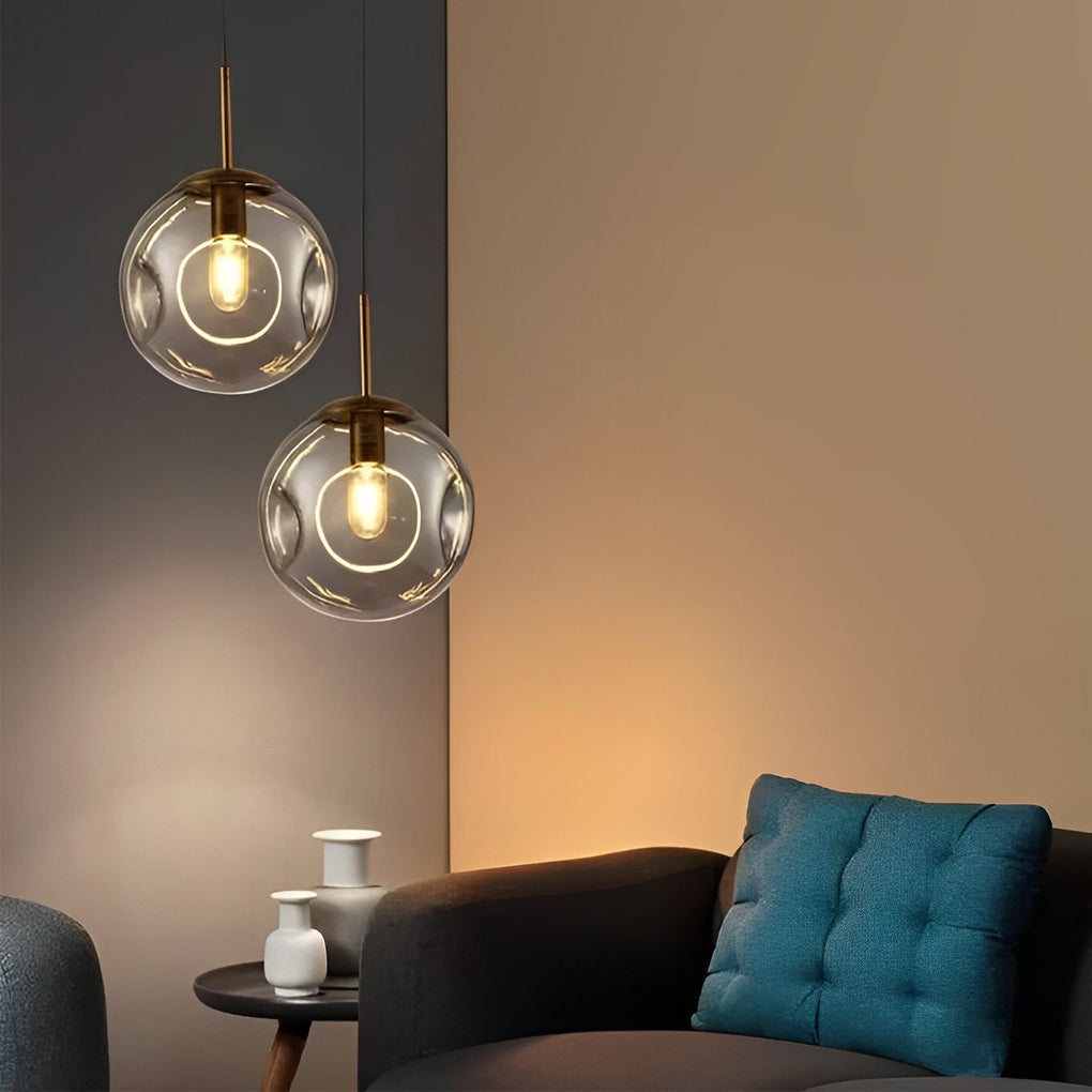 Glass Globe Pendant Light – Modern Nordic Ceiling Fixture