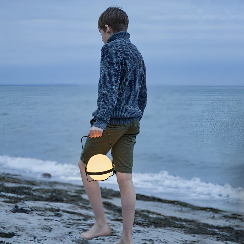 Portable Waterproof LED Ball Table Lamp USB Rechargeable