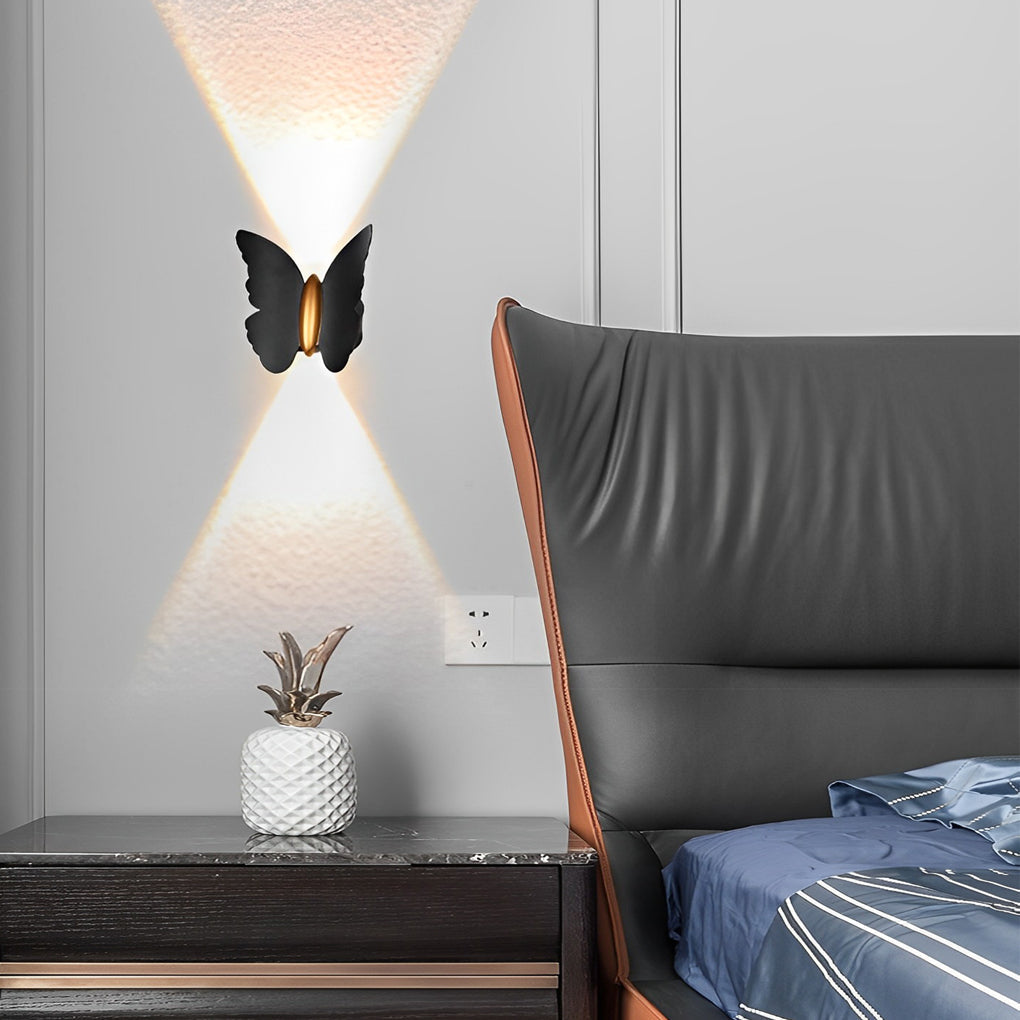 Butterfly Up Down LED Waterproof Outdoor Wall Light