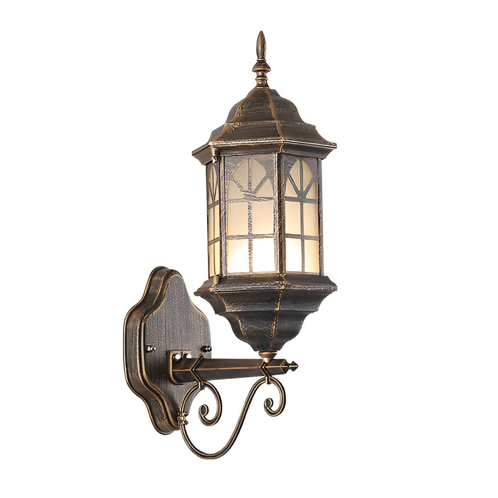 Modern Solar LED Outdoor Wall Light with Remote Control
