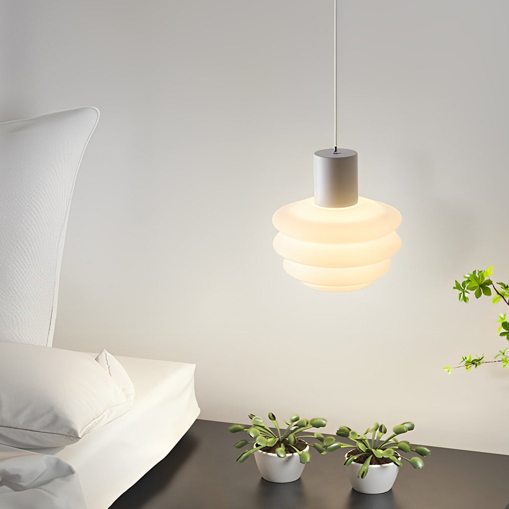 Modern Minimalist Pendant Light with 3-Step Dimming | Iron Finish