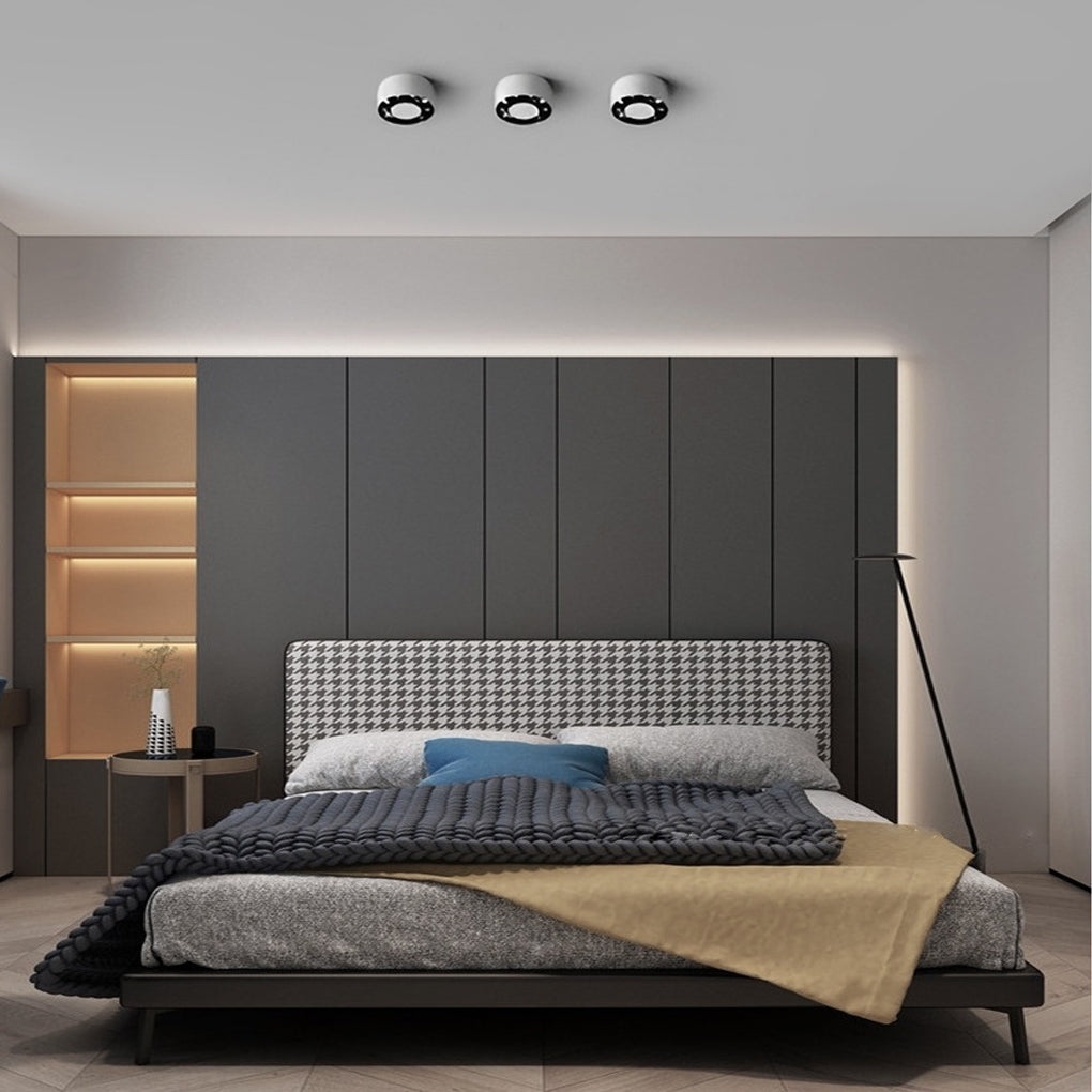 Ultra-Thin Anti-Glare LED Surface Mounted Downlight - White