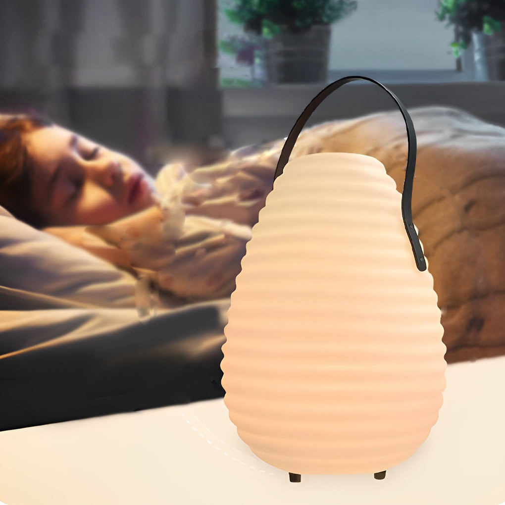 Rechargeable LED Outdoor Lantern with Timer & Remote Control