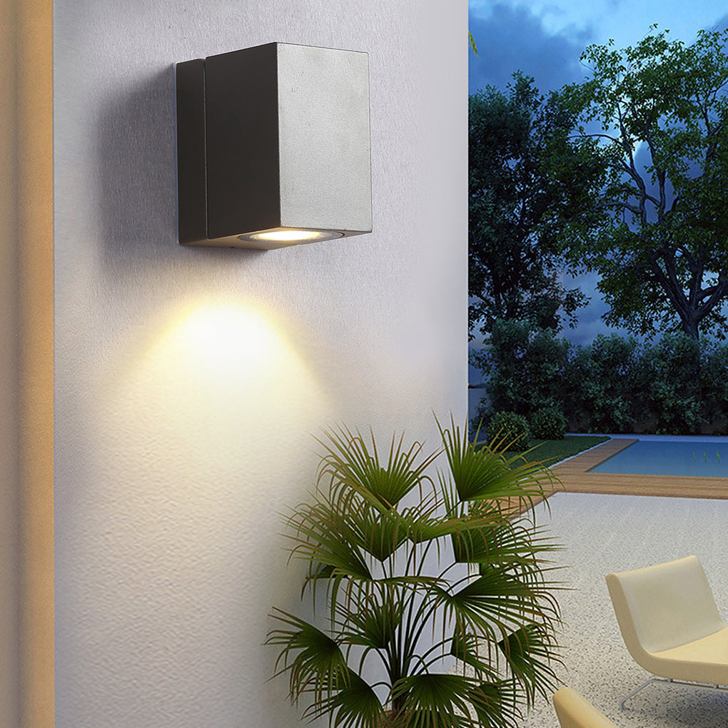 Adjustable Motion Sensor LED Wall Light Waterproof Indoor Outdoor
