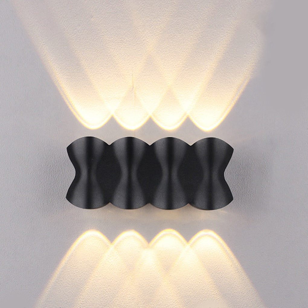 Modern LED Up Down Outdoor Wall Light Waterproof Aluminum