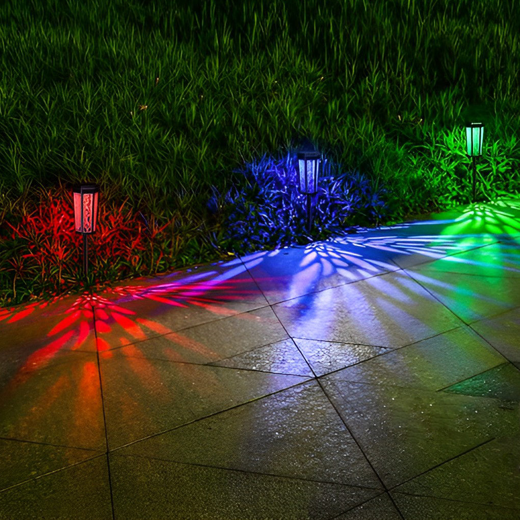 Solar LED Stake Light - Color Changing Outdoor Landscape Lighting
