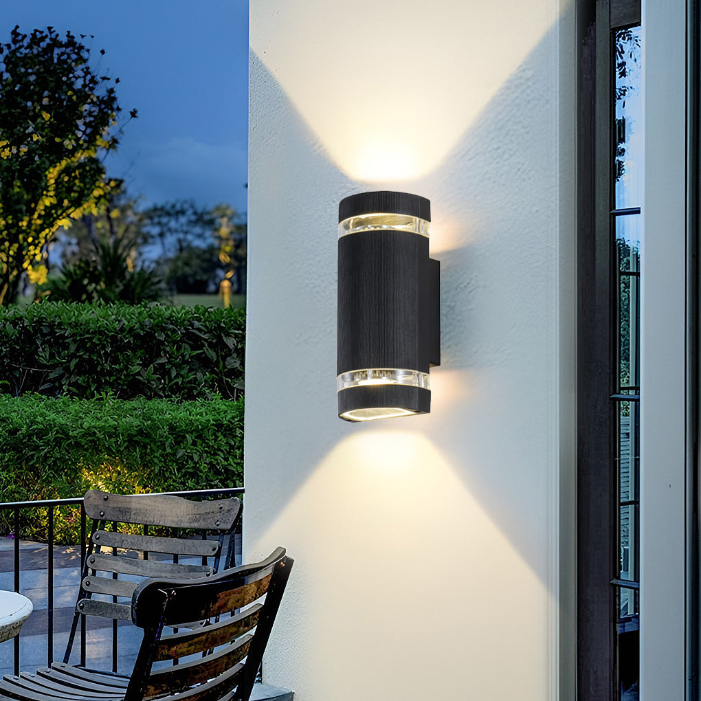 Modern LED Up Down Wall Sconce – Waterproof Outdoor Lighting