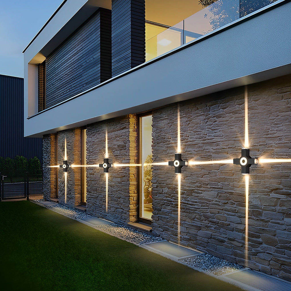 Modern LED Outdoor Wall Washer Light Aluminum Waterproof