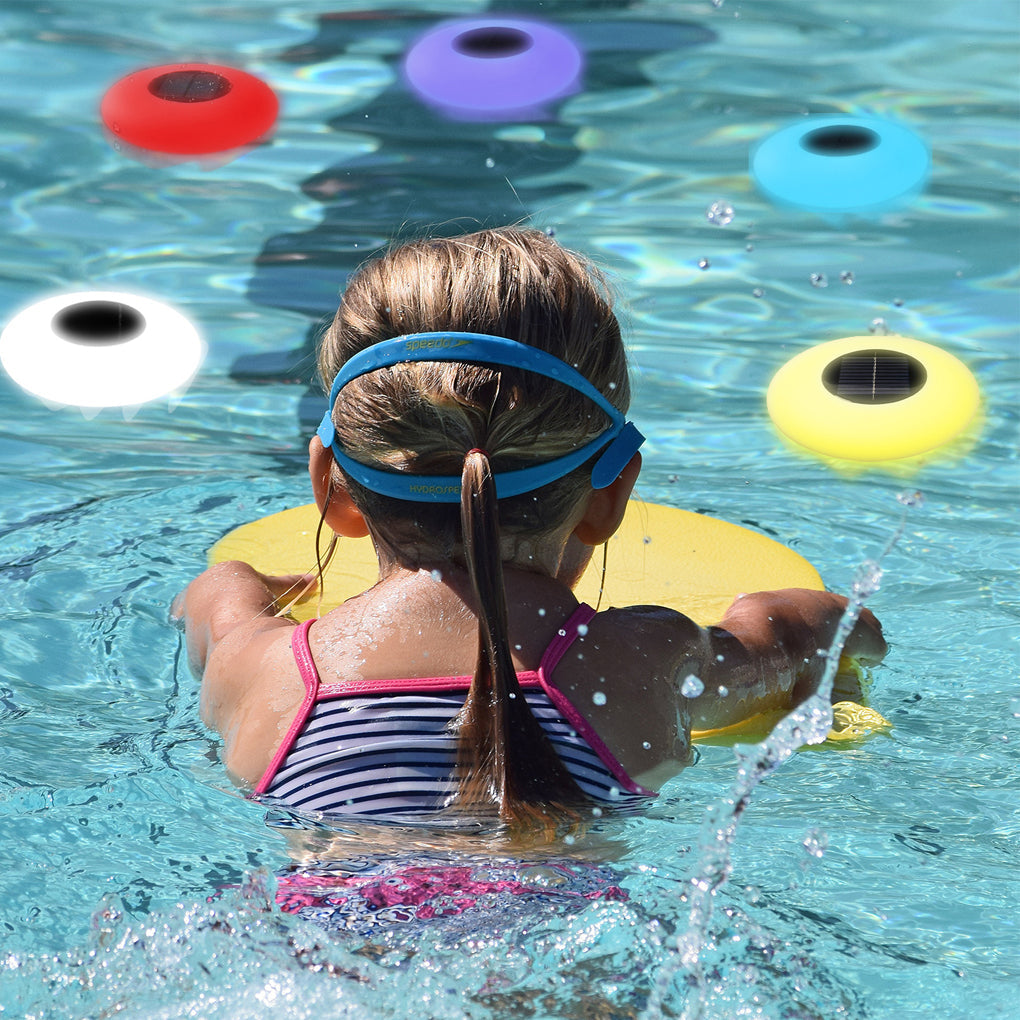 RGB Solar Pool Light Waterproof LED Outdoor Landscape Lamp