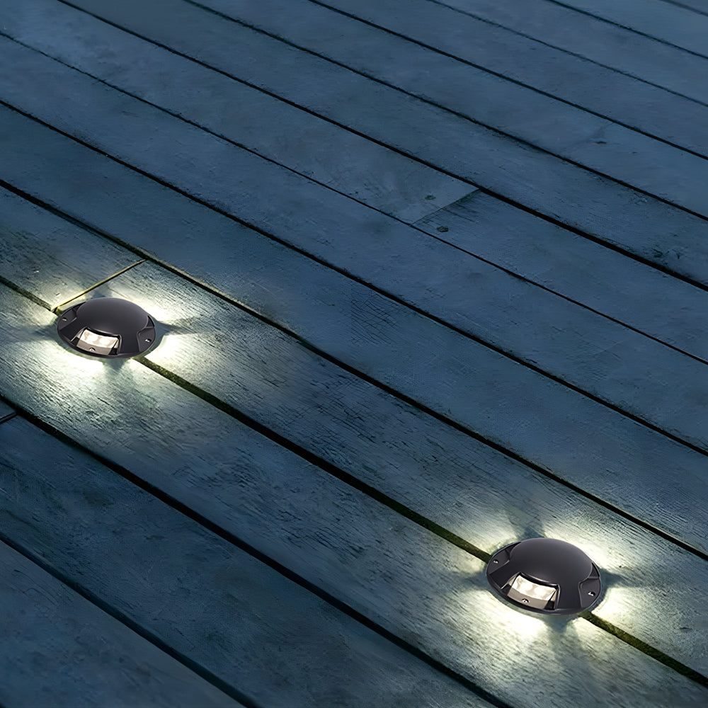 Side-Emitting Low Voltage Step Light - Aluminum Outdoor Deck Stair