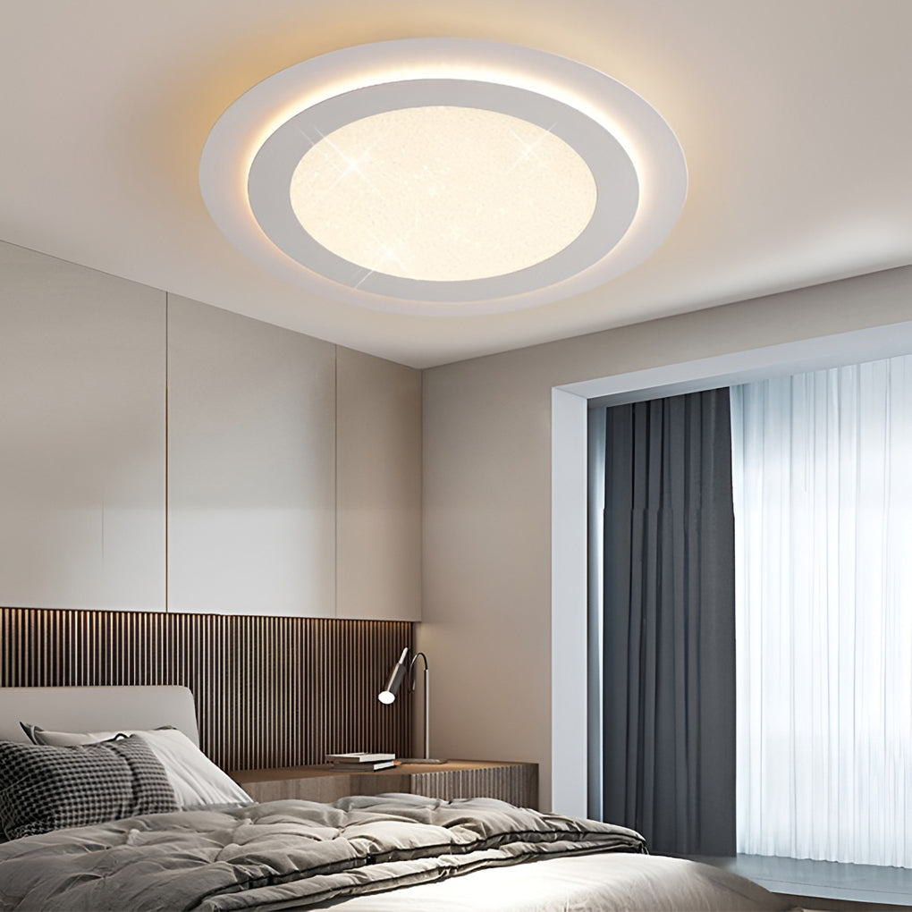 Modern LED Dimmable Ceiling Light with Remote Control