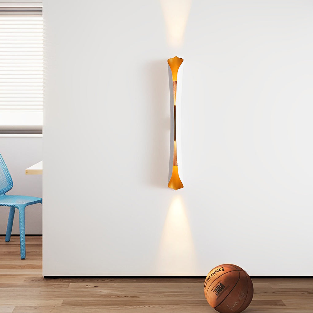 Modern Iron LED Wall Sconce with Up Down Lighting - COB 10W