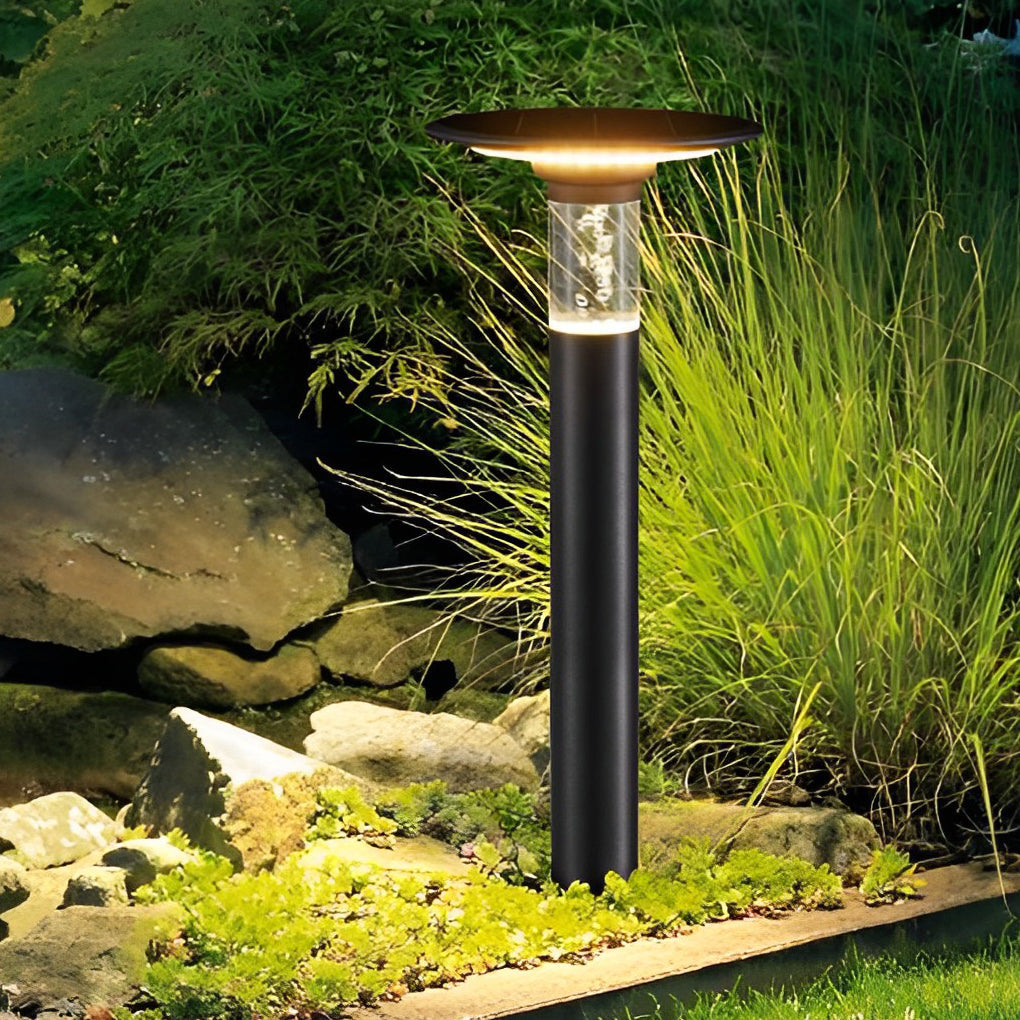 Solar Path Light with Bubble Design and Disk Down Lighting