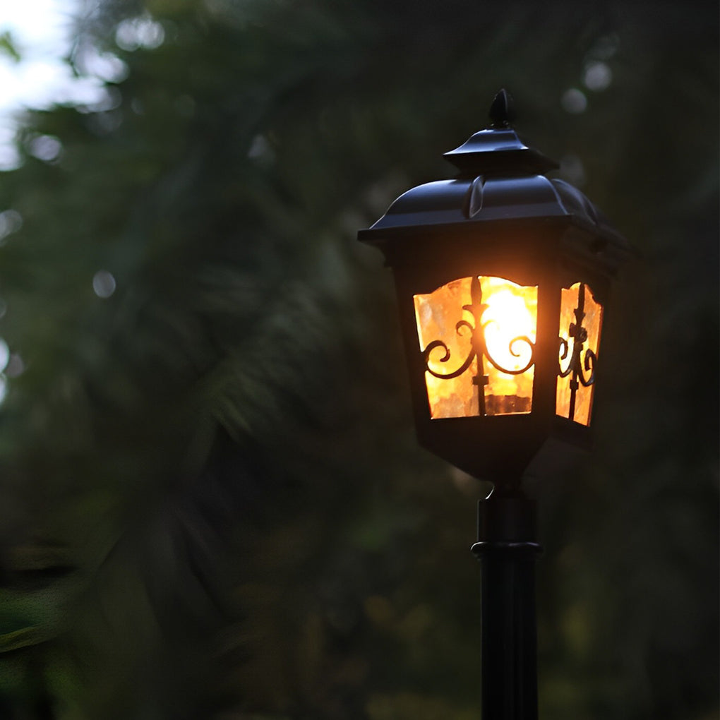 Modern LED Waterproof Garden Lamp Post - Die-Cast Aluminum