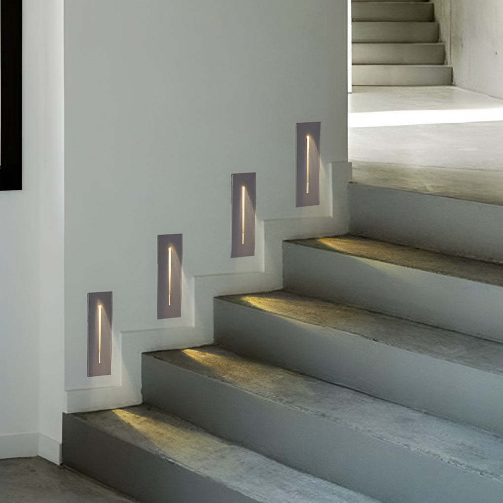Industrial Rectangle LED Waterproof Embedded Stair Wall Light