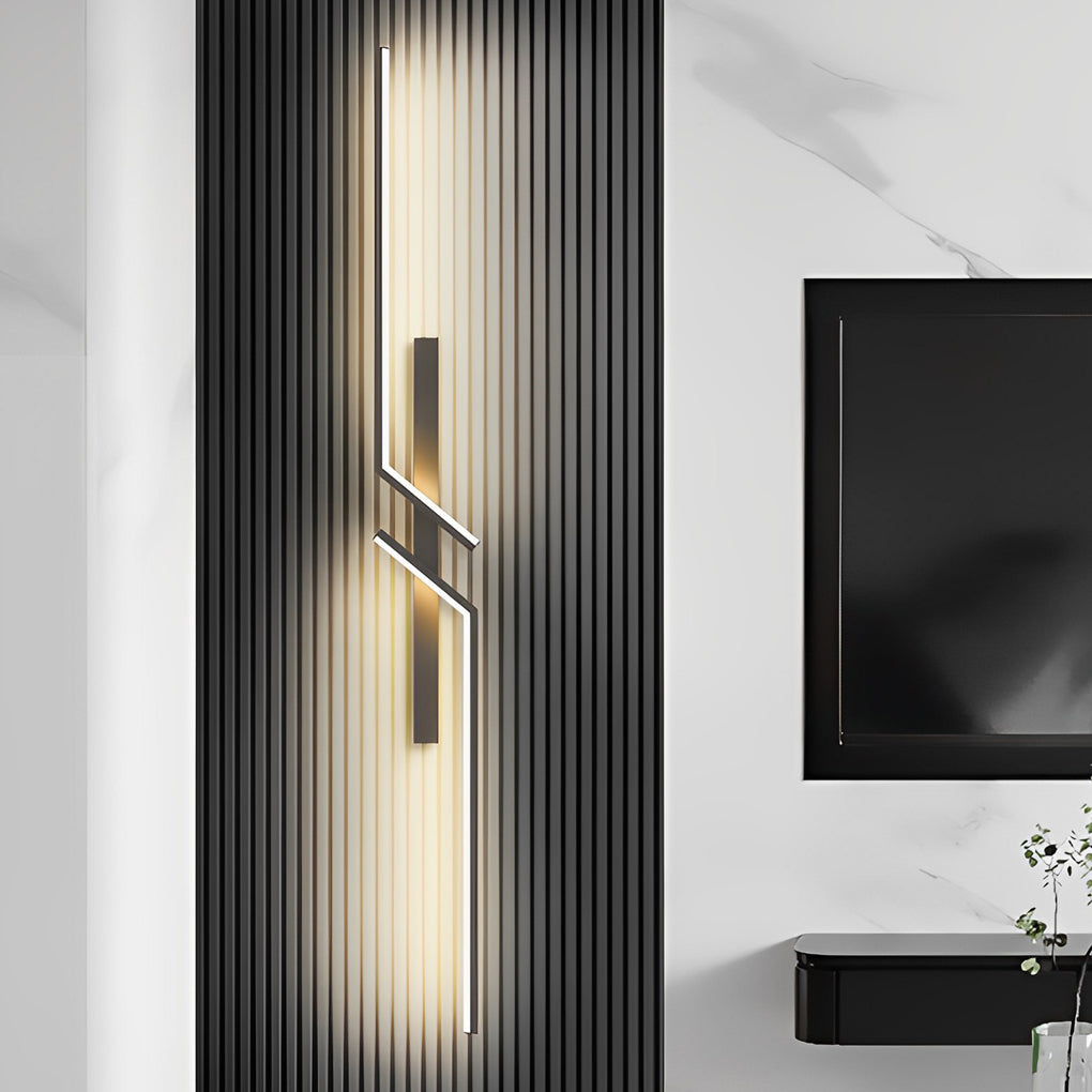 L-Shape LED Wall Lamp - Modern Minimalist Aluminum Sconce