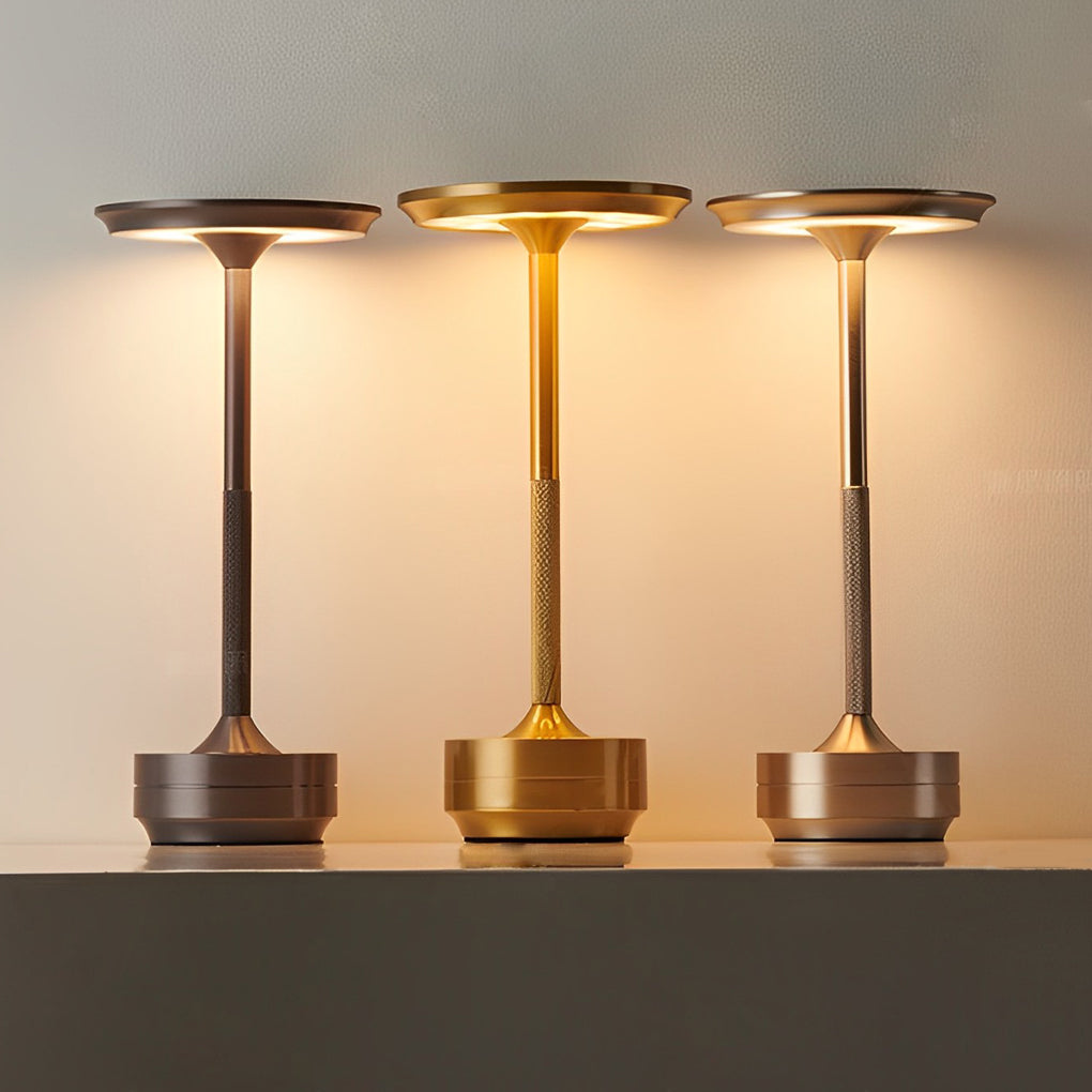 Modern UFO Alien Rechargeable Table Lamp with Touch Dimming