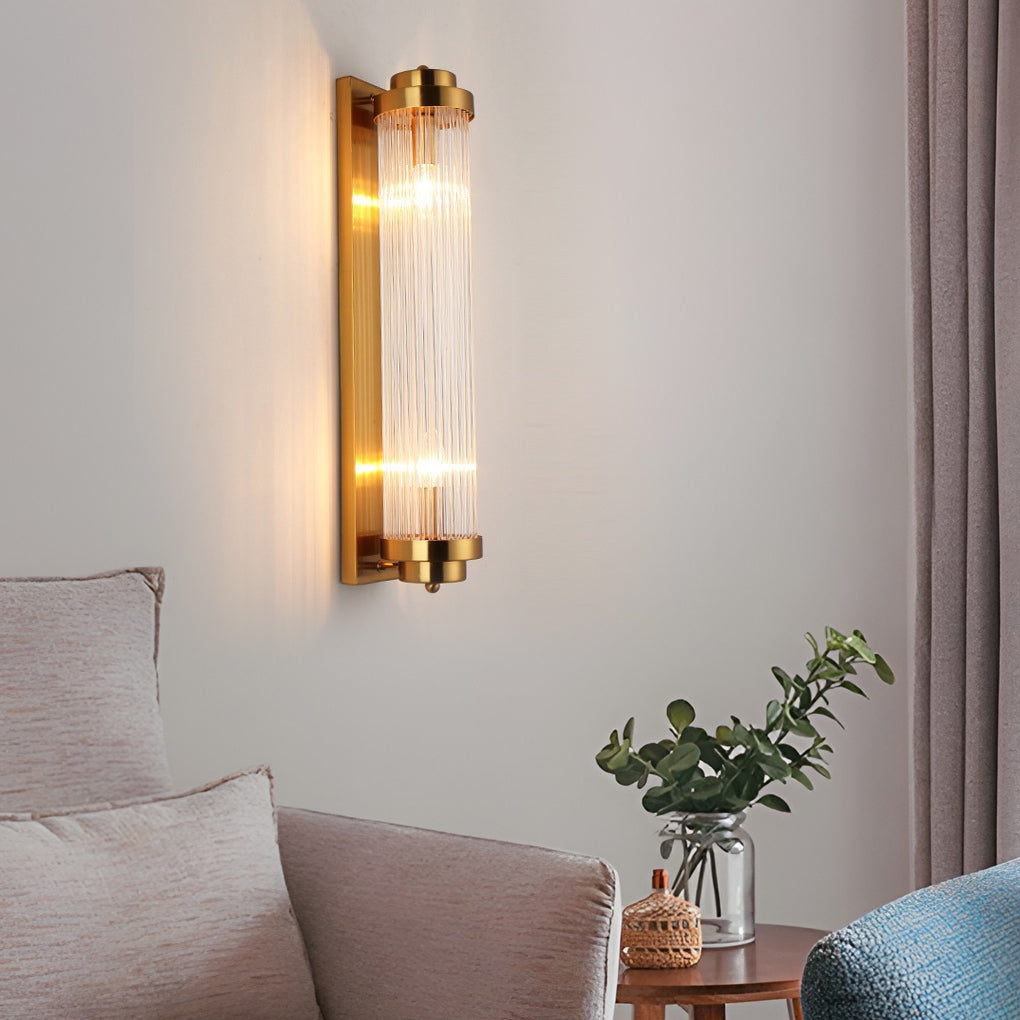 Adjustable Crystal Wall Sconce with Warm White LED Light