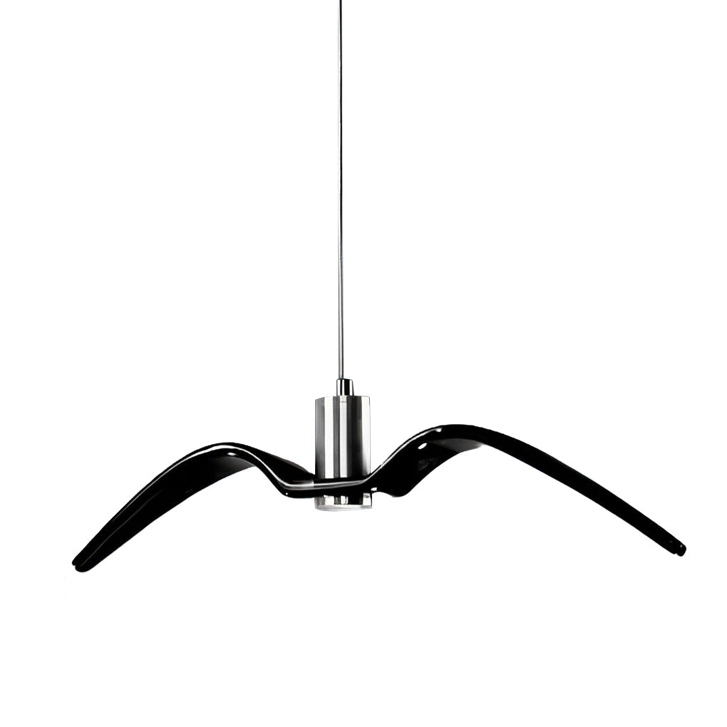 Seagull Wing LED Pendant Light – Modern Sculptural Ceiling Lamp