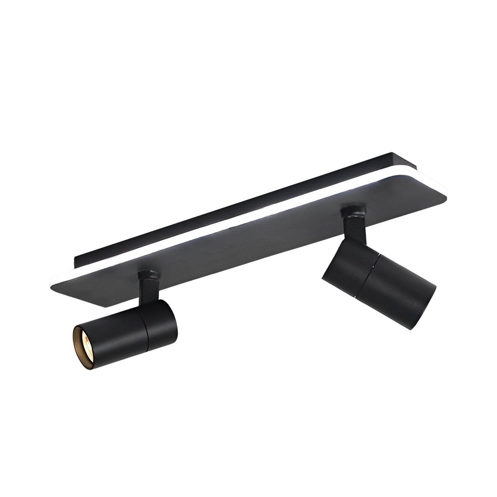 Modern Adjustable LED Track Spotlight - Aluminum Flush Mount 2/3/4