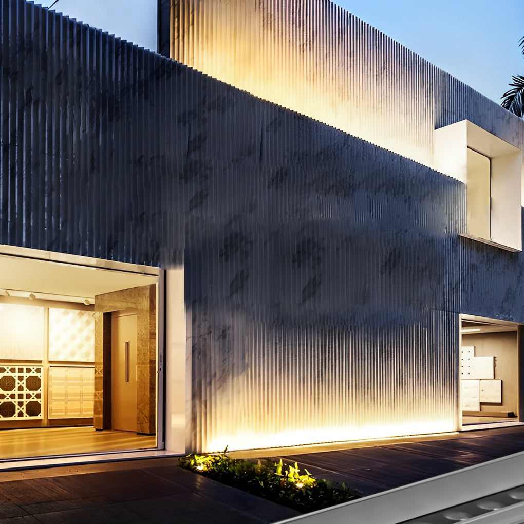 Linear LED Outdoor Wall Washer Light – Industrial Aluminum Uplight