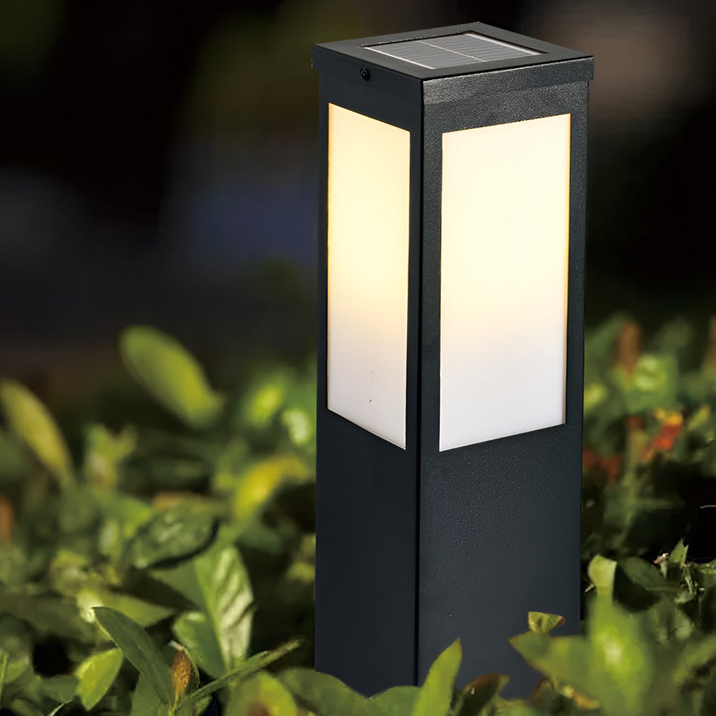 Solar LED Bollard Light with Remote Control – Industrial Pathway