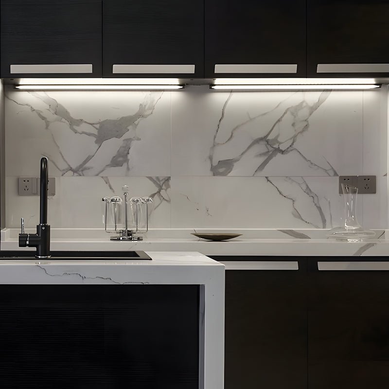 Modern LED Bar Light Set — Aluminum Surface Mount Cabinet Lighting