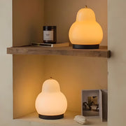 Glass Pear LED Table Lamp with Touch Dimming Switch