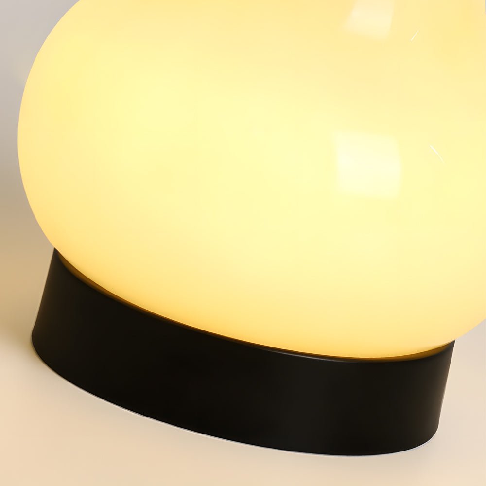 Glass Pear LED Table Lamp with Touch Dimming Switch