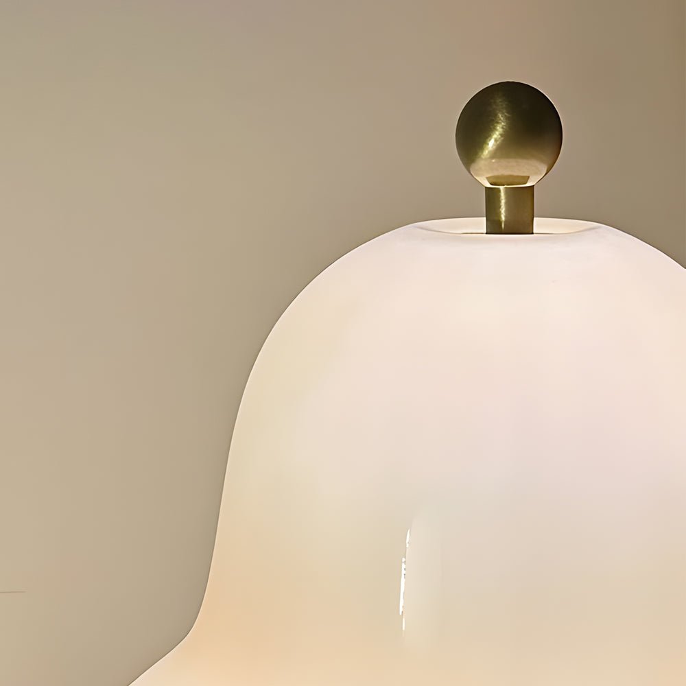 Glass Pear LED Table Lamp with Touch Dimming Switch