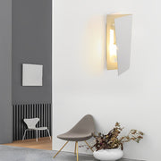 Folding Rectangular Iron LED Wall Sconce - Modern Up & Down Light