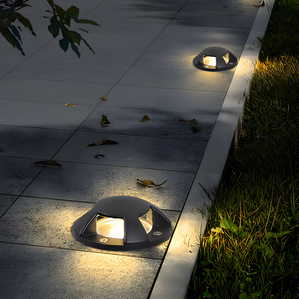 Side-Emitting Low Voltage Step Light - Aluminum Outdoor Deck Stair