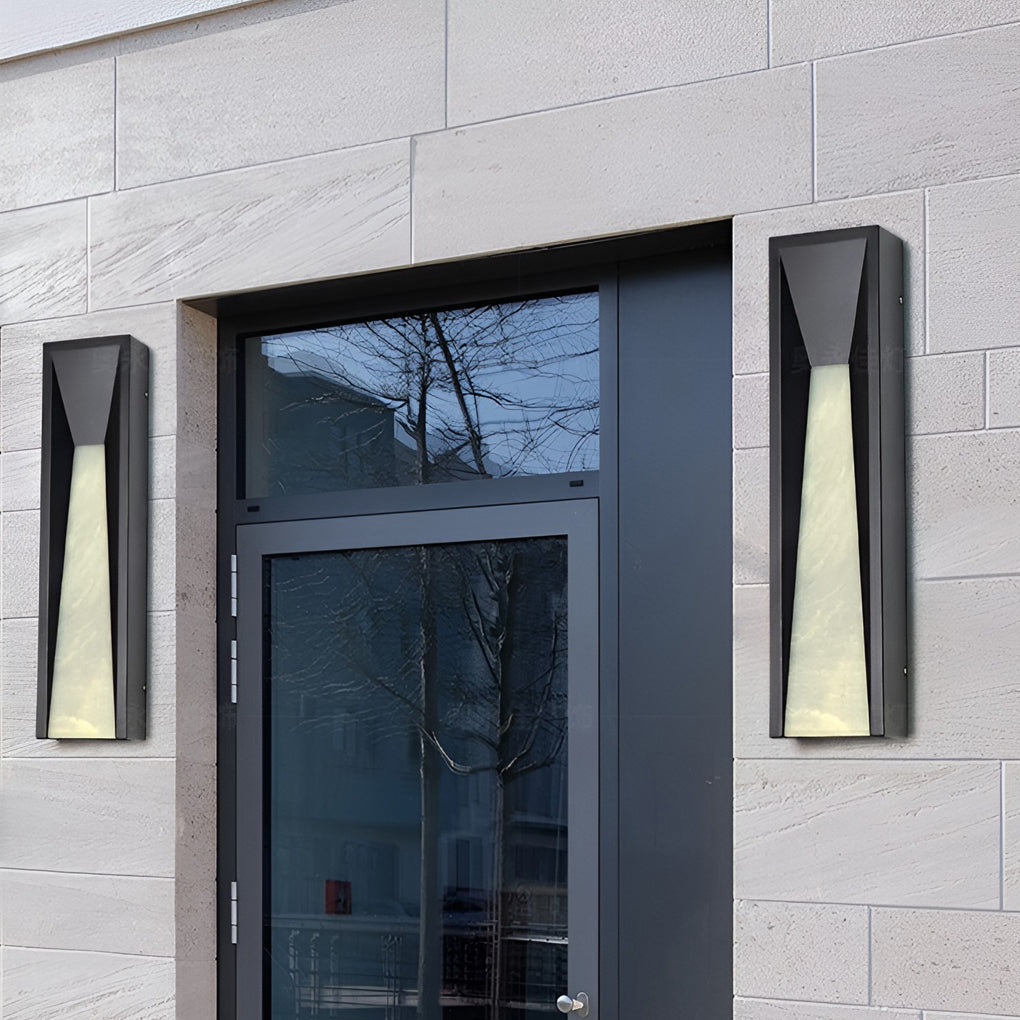 Modern Waterproof LED Outdoor Wall Light - Stainless Steel