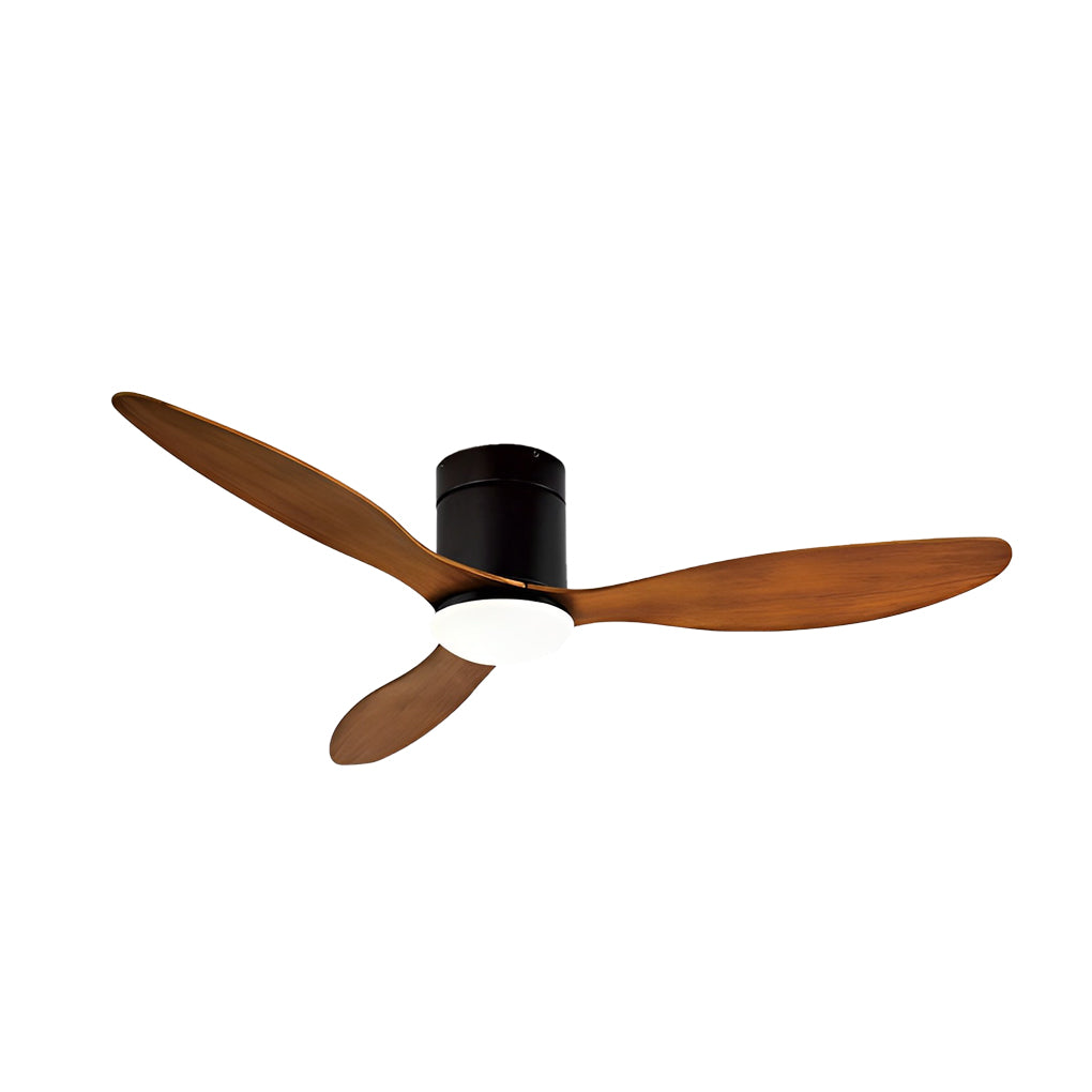 3-Blade Dimmable Ceiling Fan Light with Remote Control