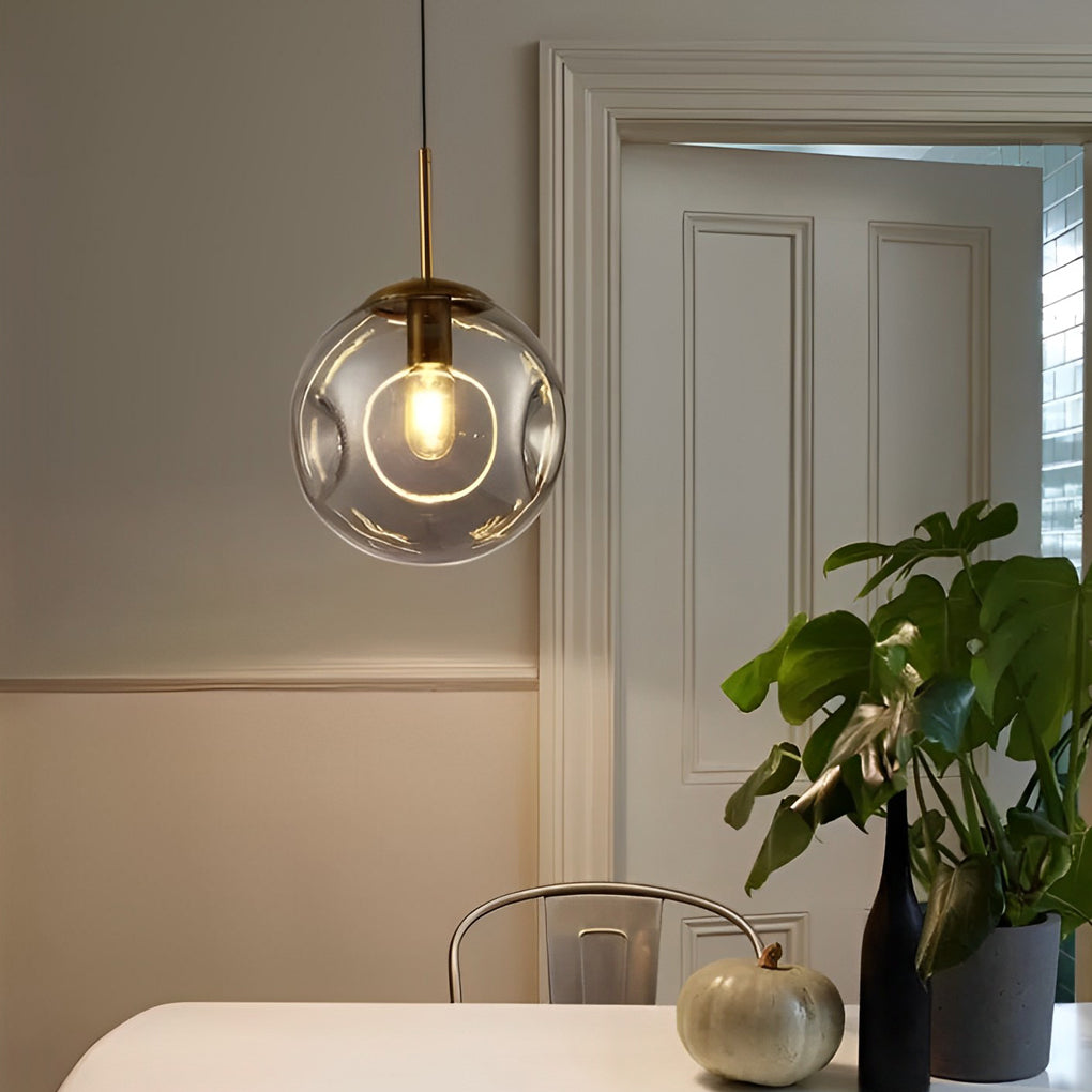Glass Globe Pendant Light – Modern Nordic Ceiling Fixture