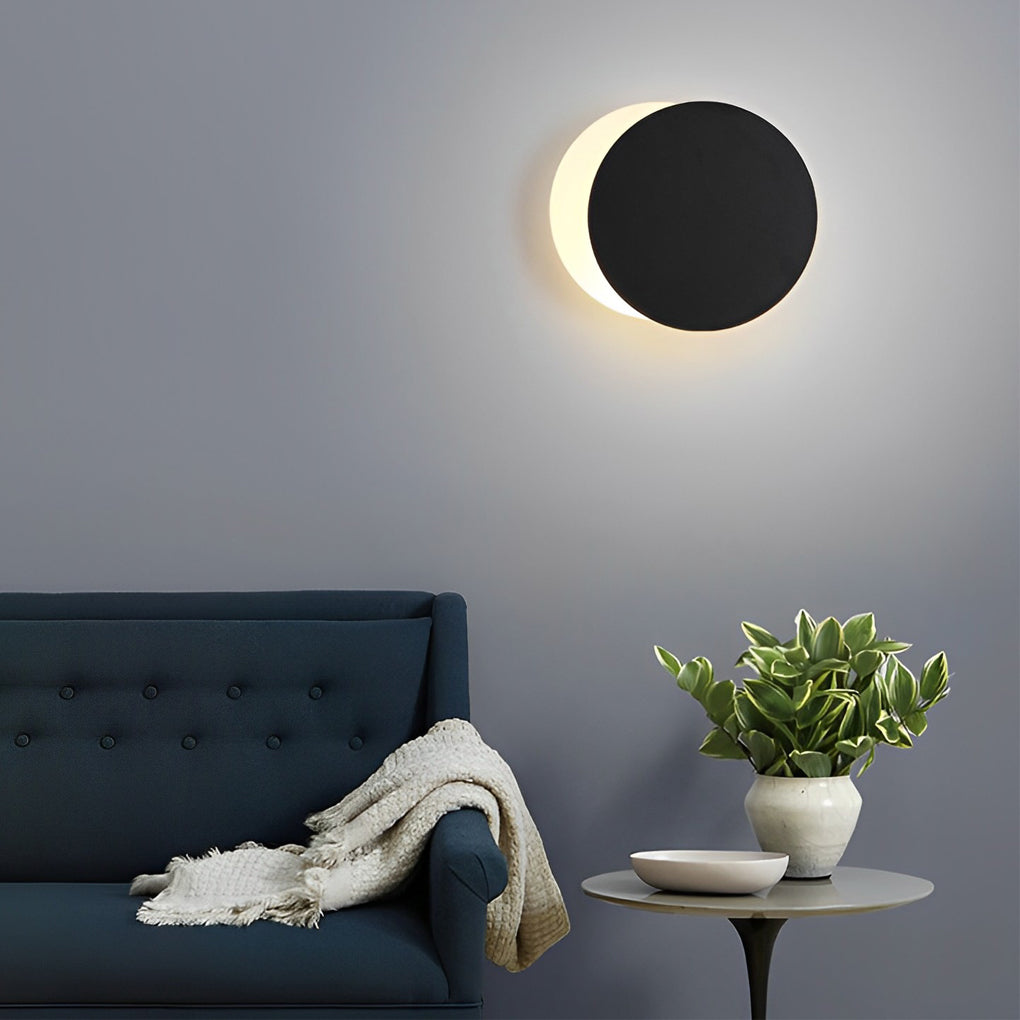 360° Rotatable Modern LED Wall Sconce - Iron & Acrylic