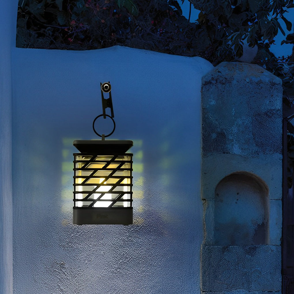 Solar LED Outdoor Lantern with Intelligent Light Sensing