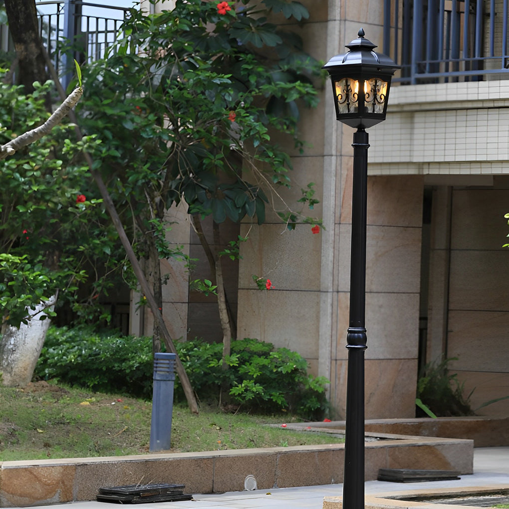 Modern LED Waterproof Garden Lamp Post - Die-Cast Aluminum