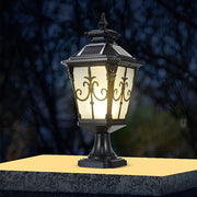Solar LED Fence Post Light – Waterproof Aluminum Outdoor Pillar Lamp