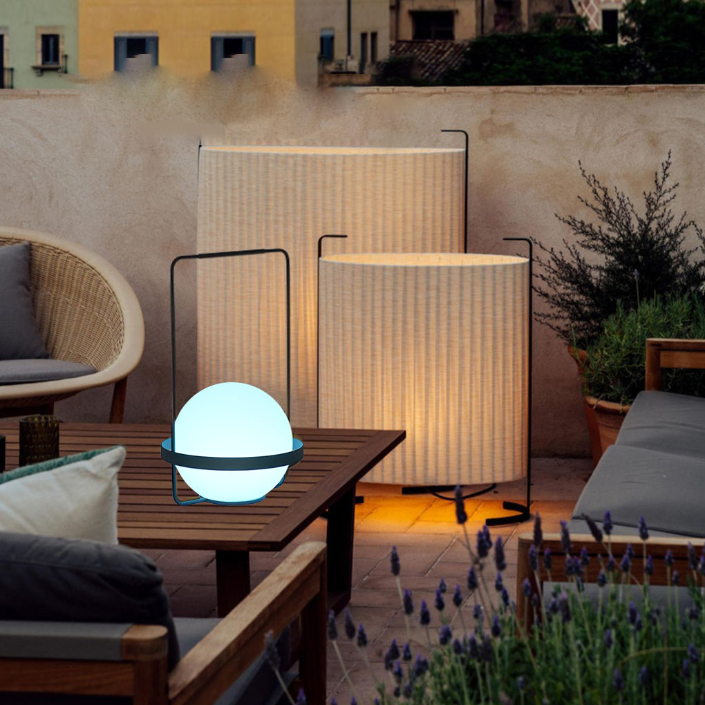 Portable Waterproof LED Ball Table Lamp USB Rechargeable