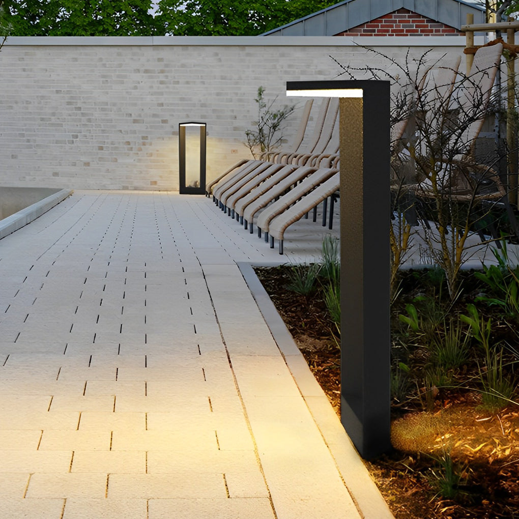 Linear LED Pathway Light Modern Minimalist Outdoor Landscape Lamp
