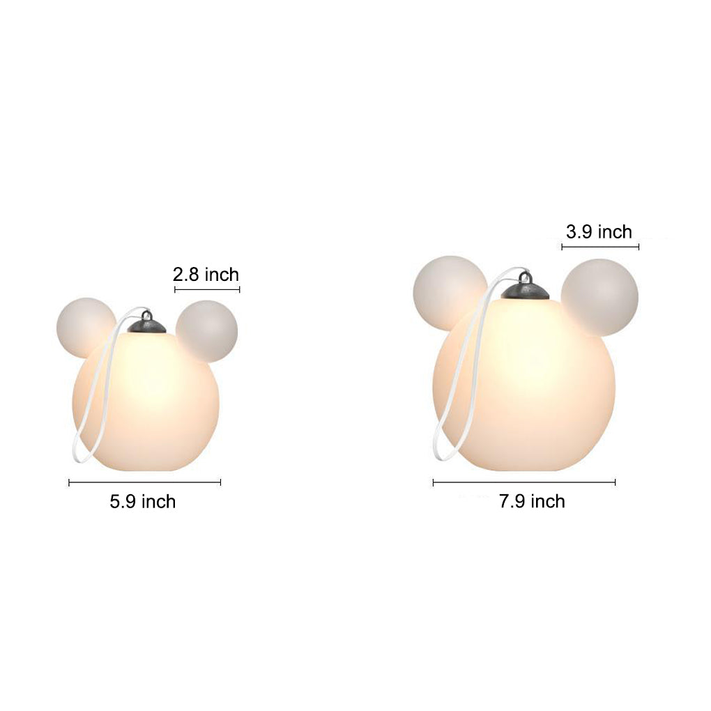 3D Animal Outdoor Rechargeable USB Hanging Light Waterproof