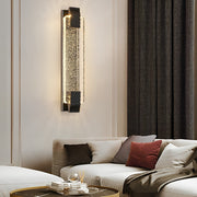 Crystal Bubble LED Wall Light with 3-Step Dimming