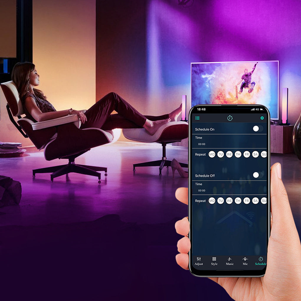 Smart RGB Ambient Stick Table Lamp with App Control
