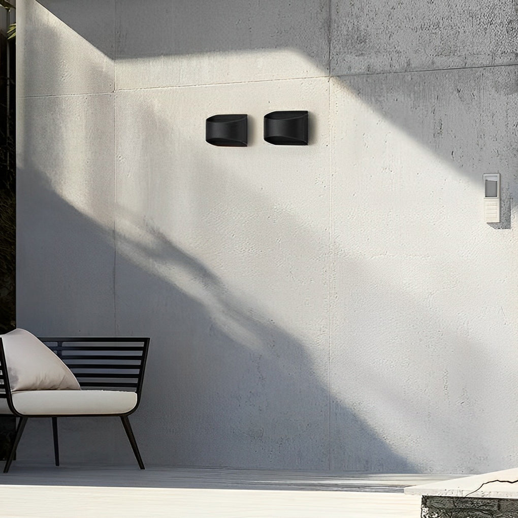 Modern LED Aluminum Waterproof Outdoor Wall Light Up Down Lighting