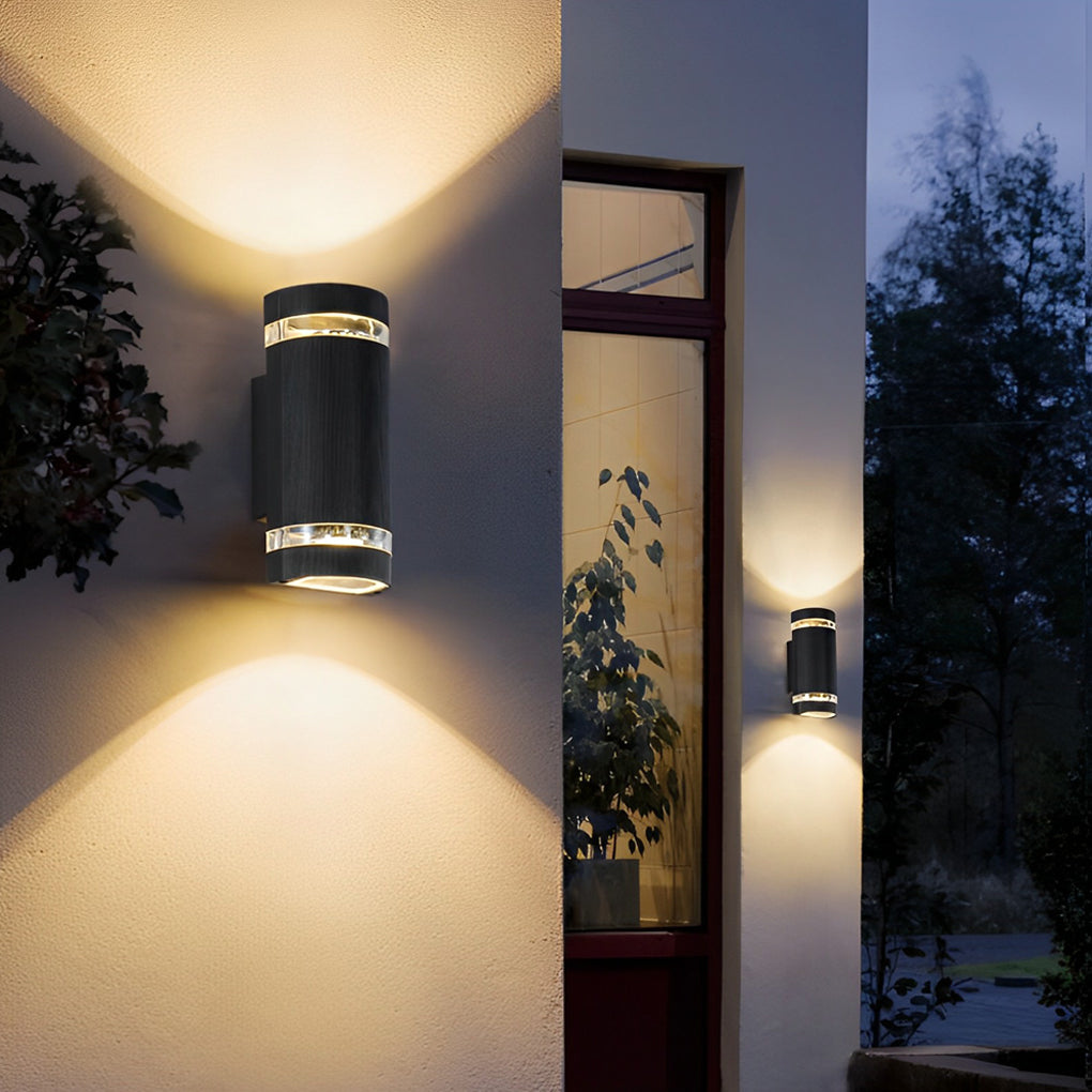 Modern LED Up Down Wall Sconce – Waterproof Outdoor Lighting