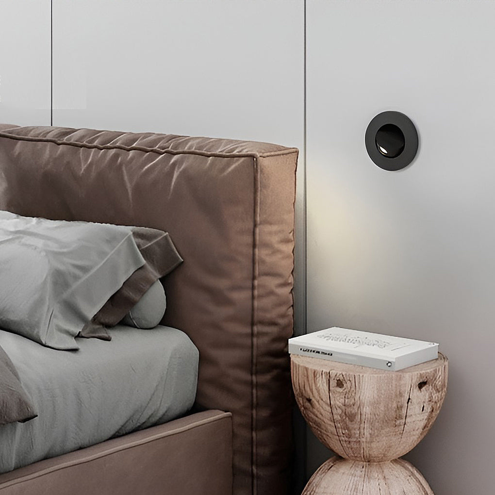 Adjustable Recessed LED Wall Sconce – Modern Flush Mount Lighting
